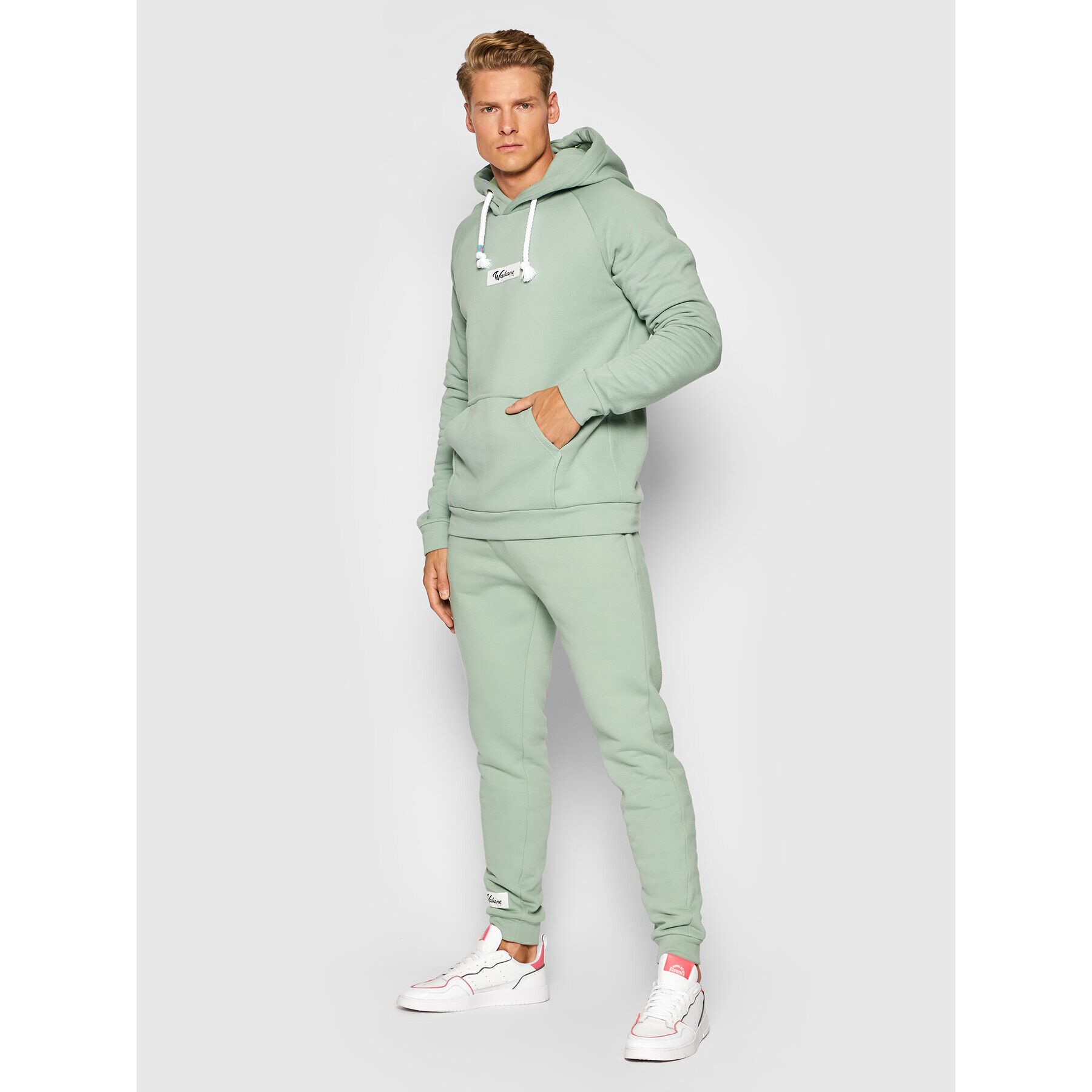 Waikane Vibe Jopa Hoodie Zelena Regular Fit - Pepit.si