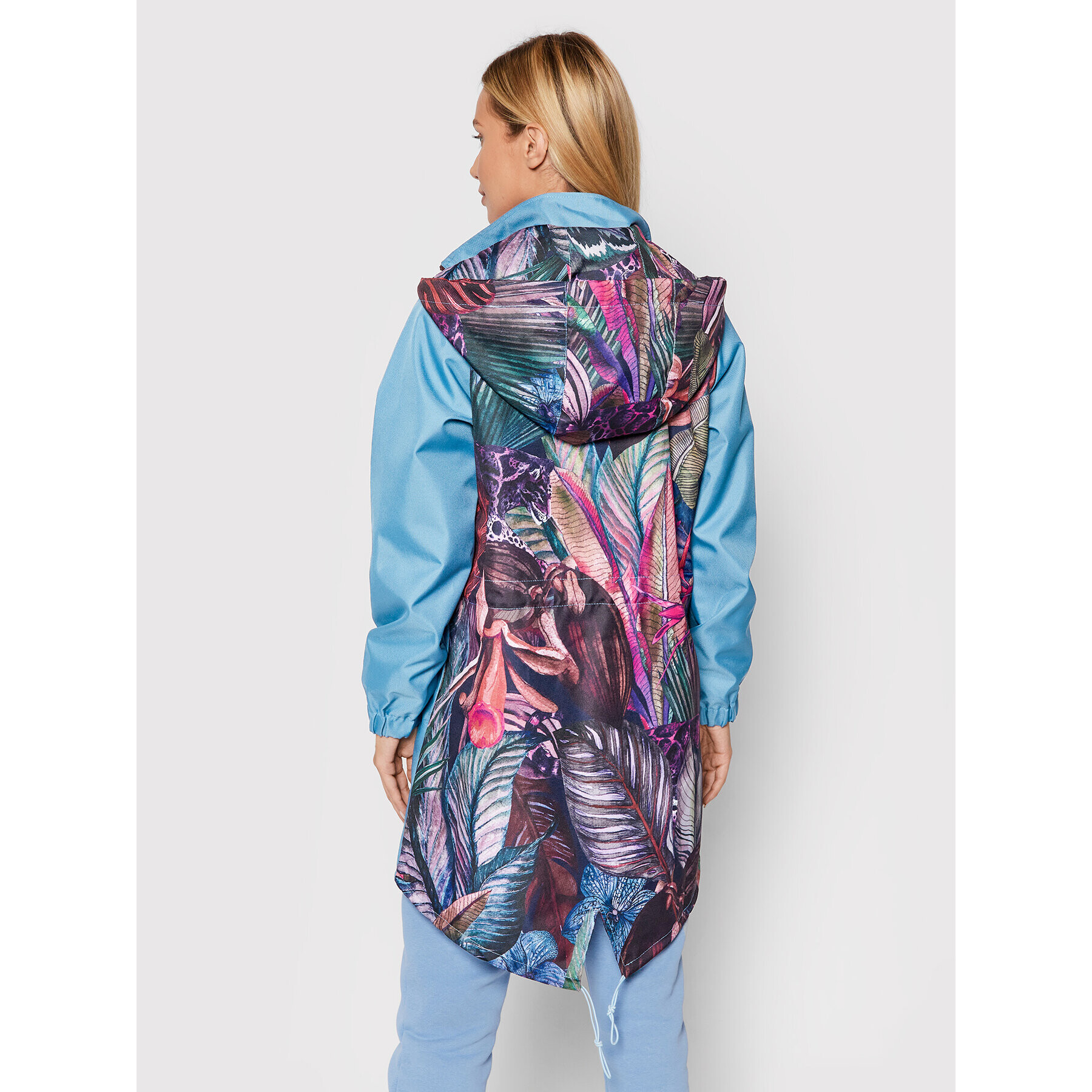 Waikane Vibe Parka Tropical Modra Regular Fit - Pepit.si