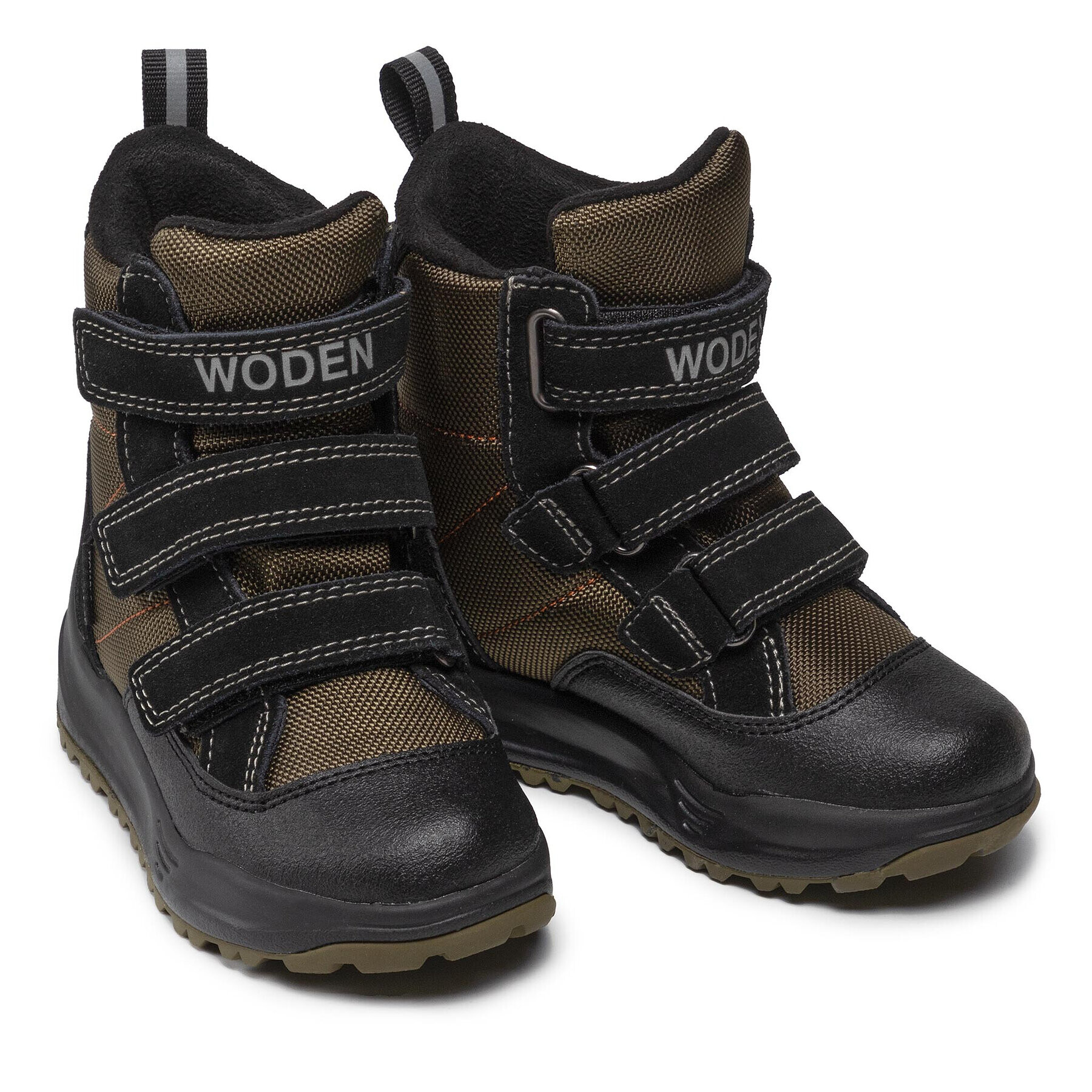 Woden Škornji za sneg Adrian Boot WW9050 Zelena - Pepit.si