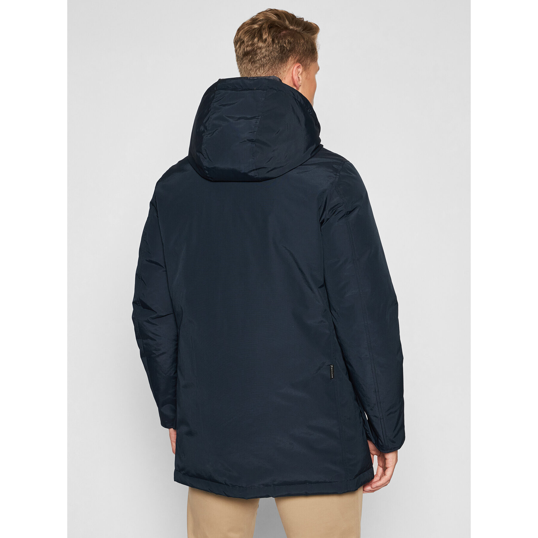 Woolrich Parka Arctic CFWOOU0483MRUT001 Mornarsko modra Regular Fit - Pepit.si