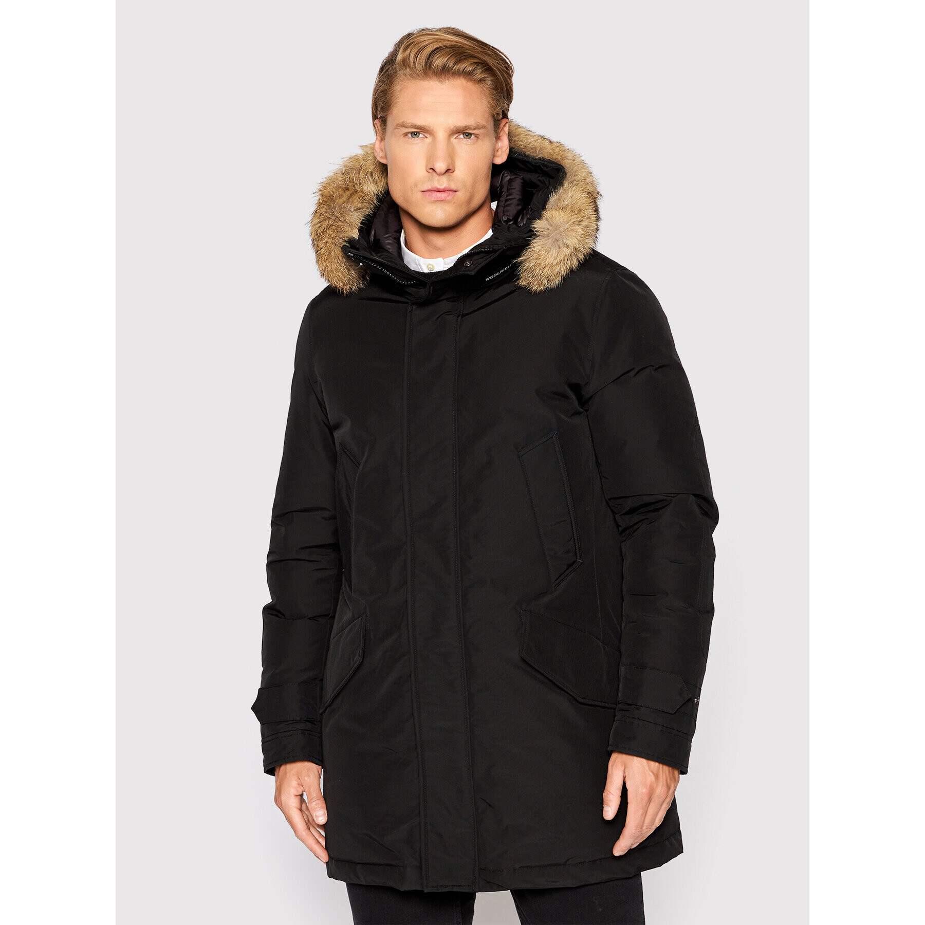 Woolrich Parka Polar CFWOOU0486MRUT0001 Črna Regular Fit - Pepit.si