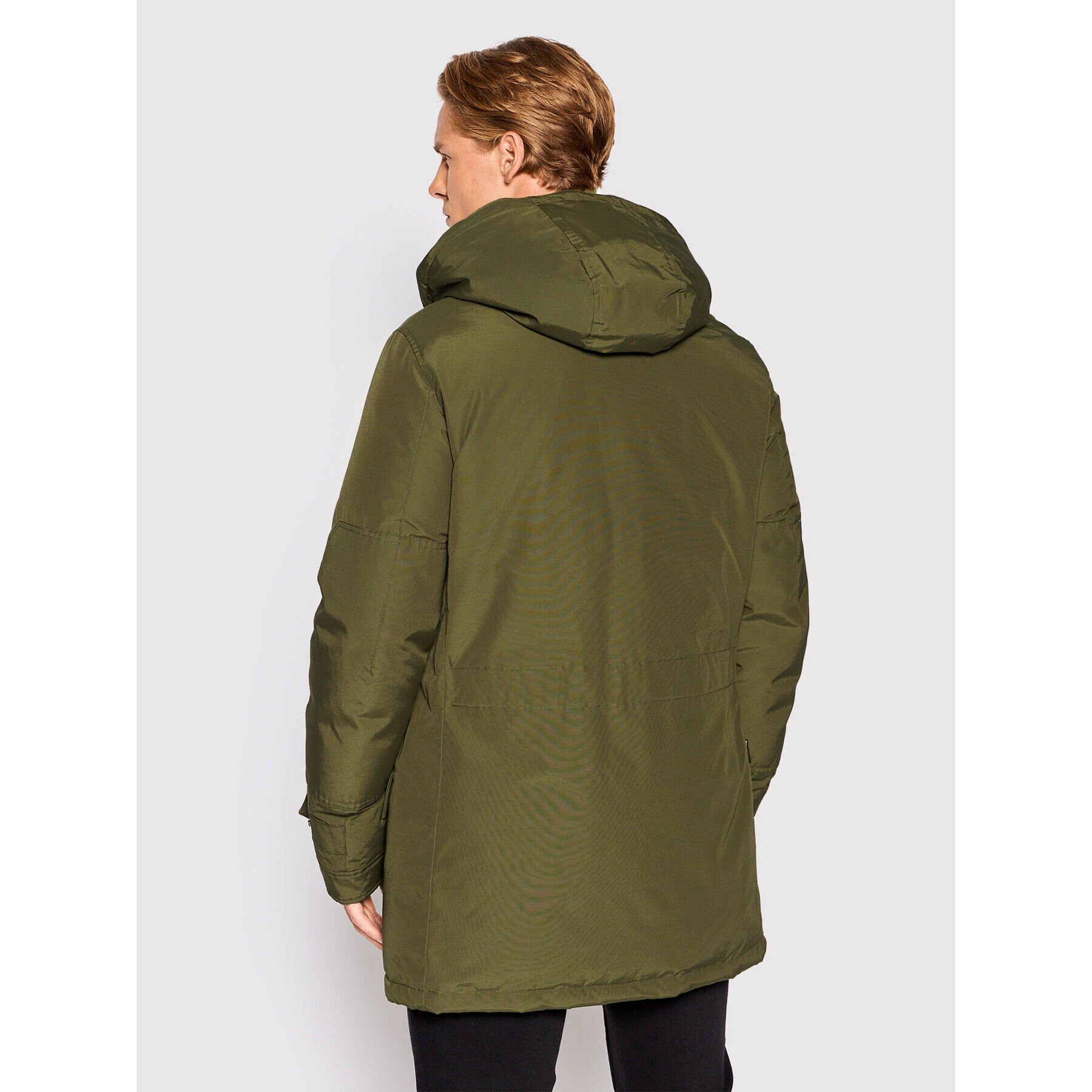 Woolrich Parka Polar CFWOOU0487MRUT0001 Zelena Regular Fit - Pepit.si