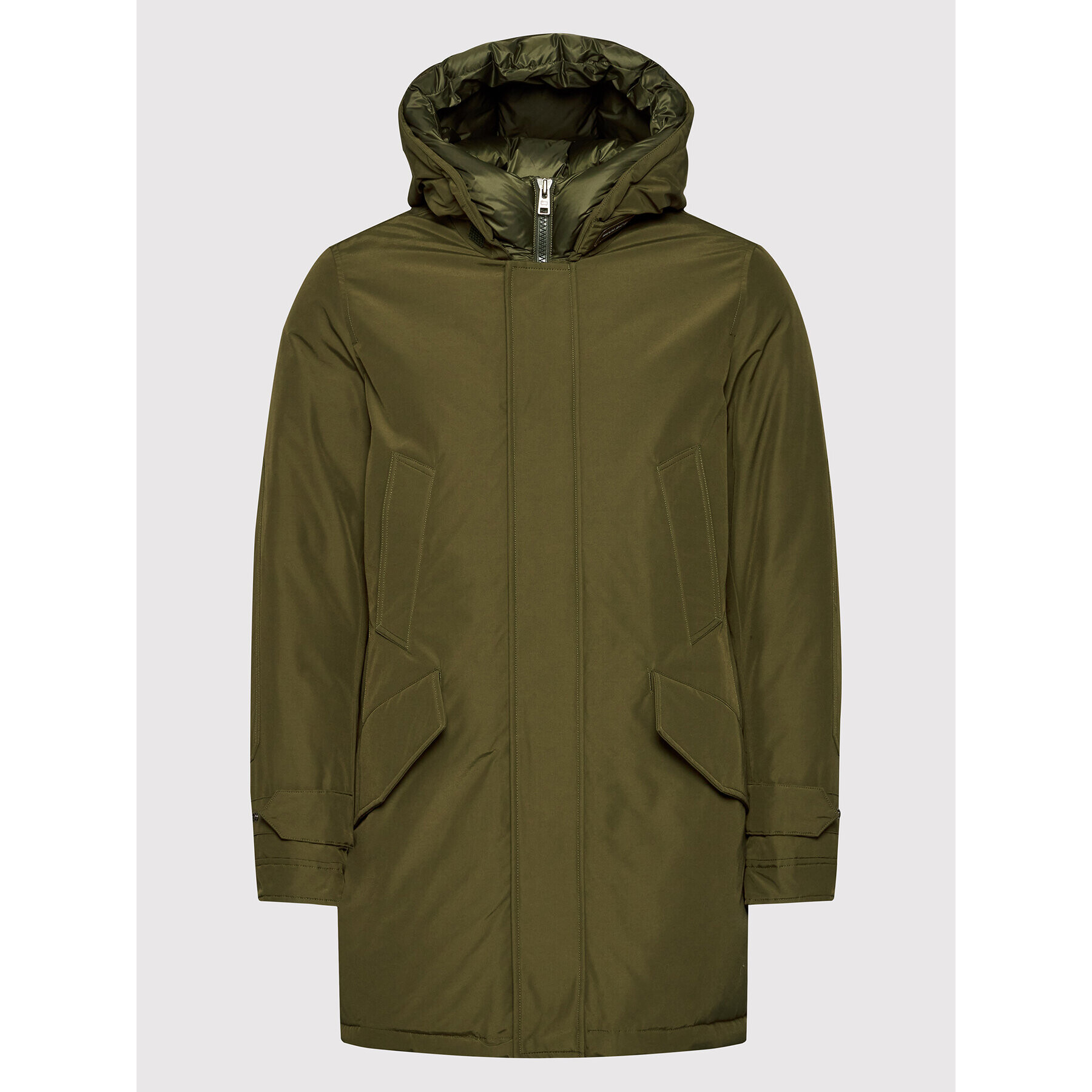 Woolrich Parka Polar CFWOOU0487MRUT0001 Zelena Regular Fit - Pepit.si