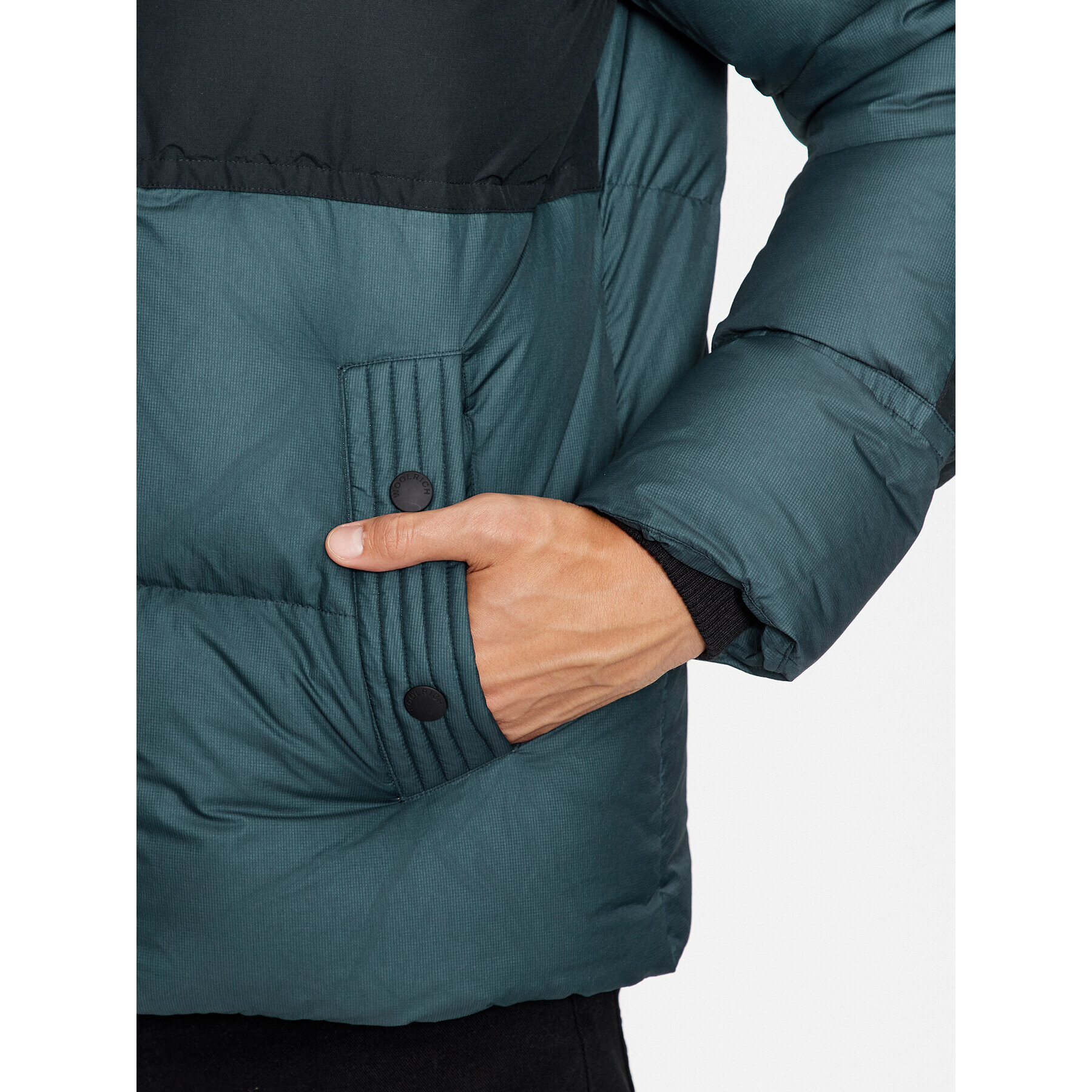 Woolrich Puhovka Expedition CFWOOU0780MRUT3516 Mornarsko modra Regular Fit - Pepit.si