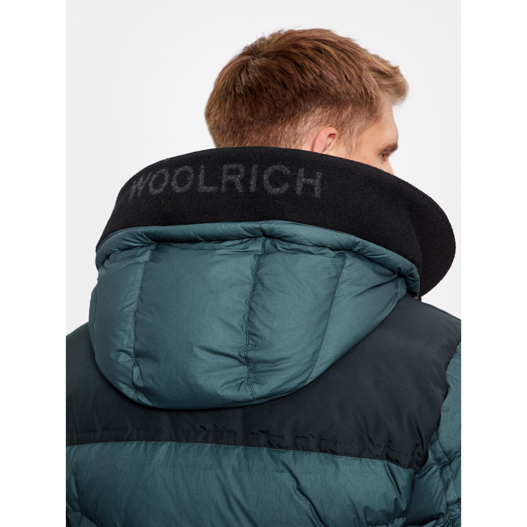 Woolrich Puhovka Expedition CFWOOU0780MRUT3516 Mornarsko modra Regular Fit - Pepit.si