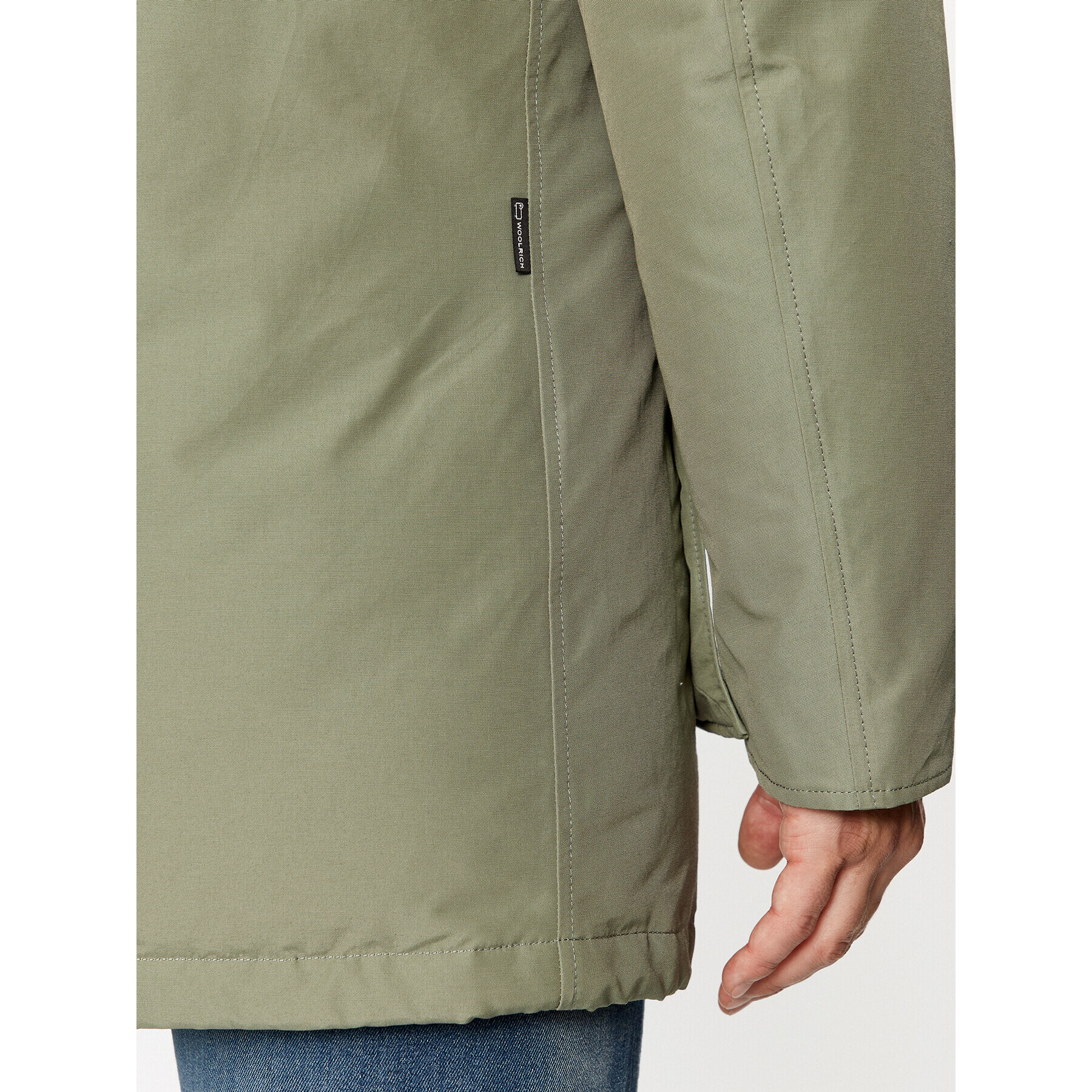 Woolrich Zimska jakna Arctic CFWOOU0482MRUT0001 Zelena Regular Fit - Pepit.si