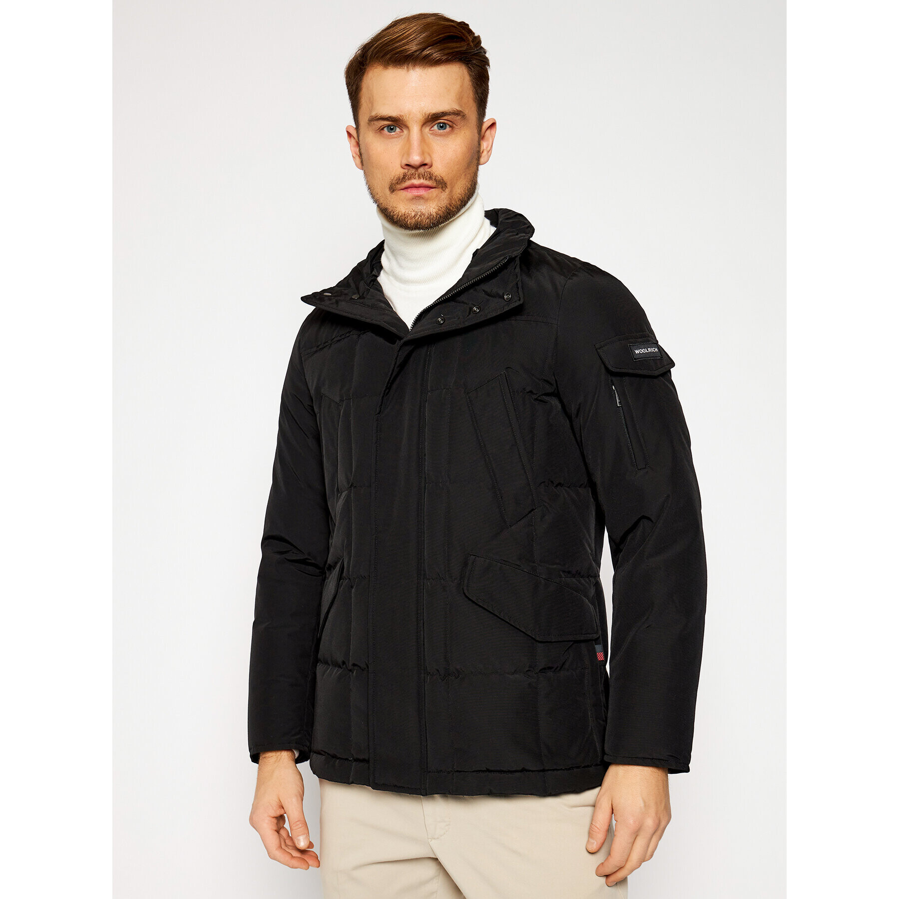 Woolrich Zimska jakna Blizzard CFWOOU0339MR UT0001 Črna Regular Fit - Pepit.si