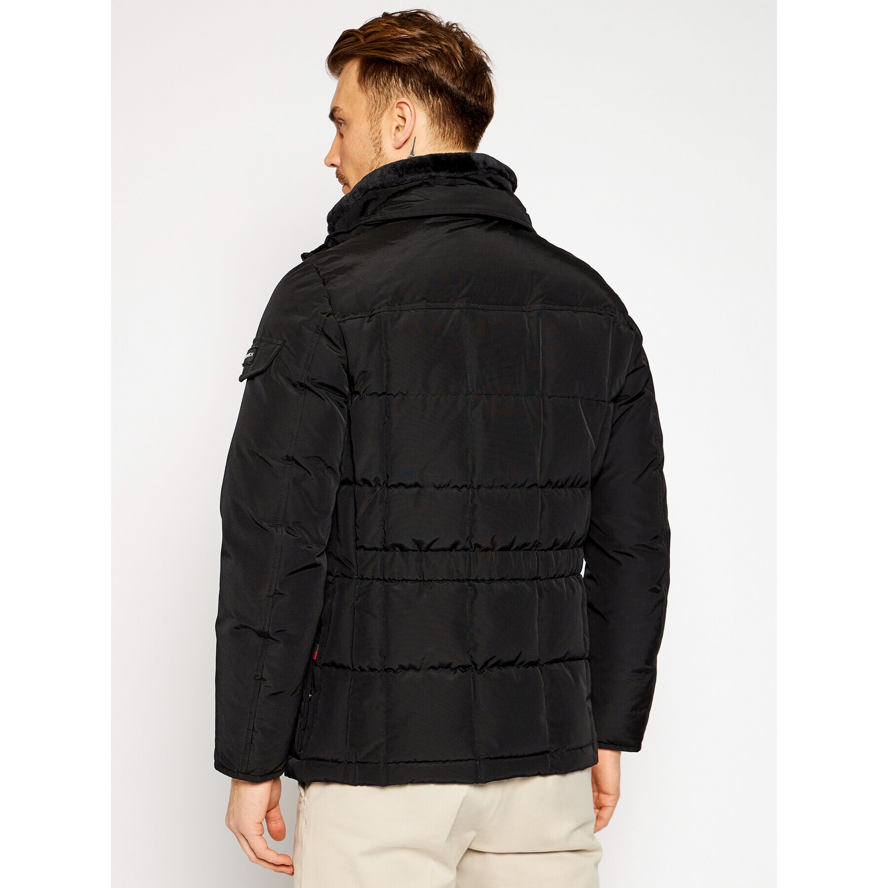 Woolrich Zimska jakna Blizzard CFWOOU0339MR UT0001 Črna Regular Fit - Pepit.si