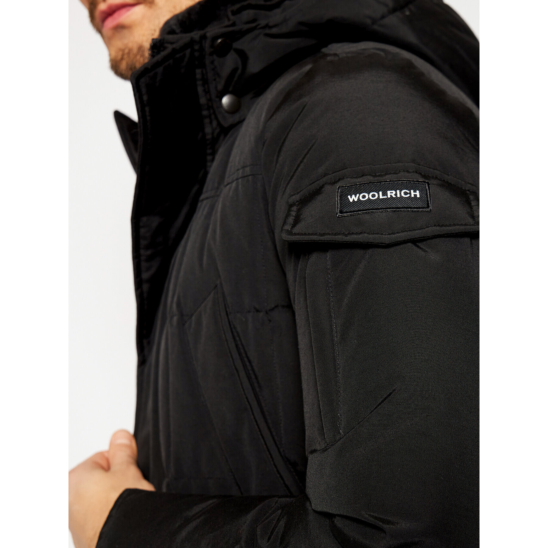 Woolrich Zimska jakna Blizzard CFWOOU0339MR UT0001 Črna Regular Fit - Pepit.si