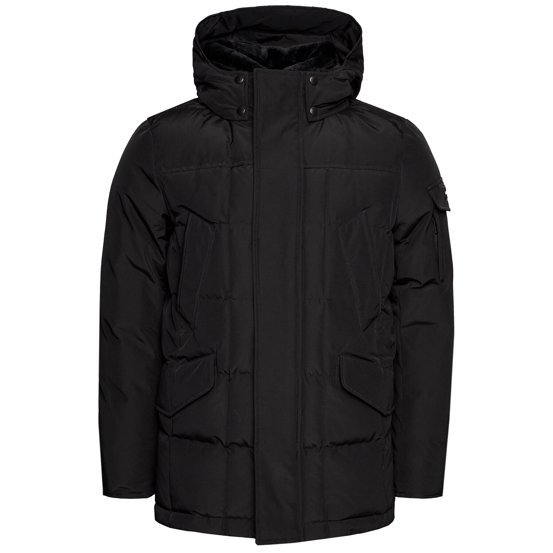 Woolrich Zimska jakna Blizzard CFWOOU0339MR UT0001 Črna Regular Fit - Pepit.si