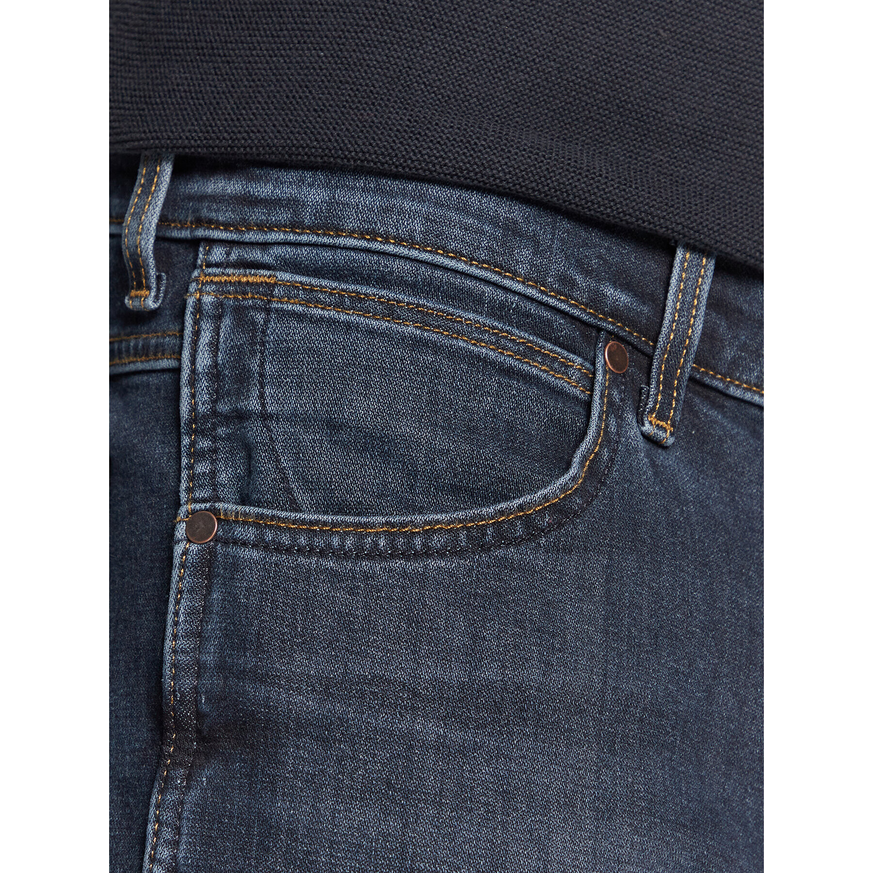 Wrangler Jeans hlače Larson W18S3521J 112319946 Mornarsko modra Slim Tapered Fit - Pepit.si