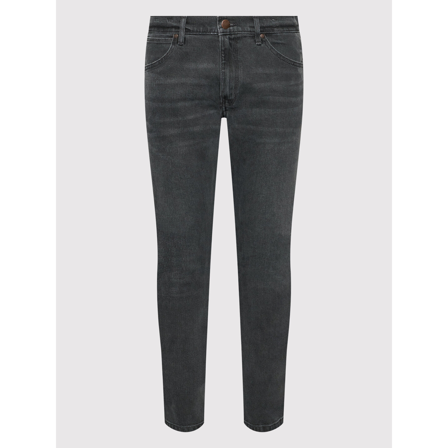 Wrangler Jeans hlače Larston 812 W18S3038Z Črna Slim Fit - Pepit.si