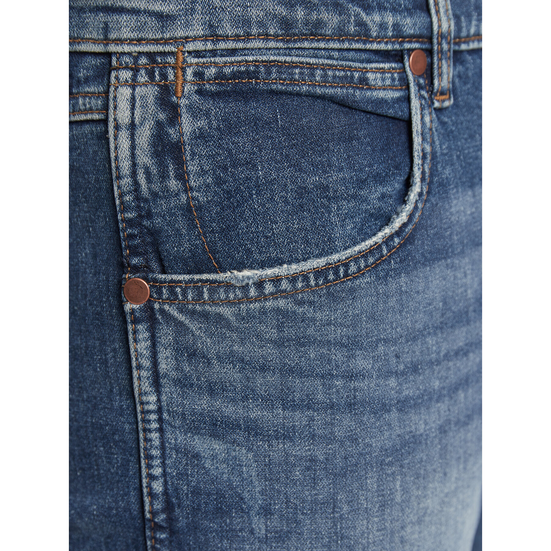 Wrangler Jeans hlače Larston W18S59X1E 112324510 Modra Slim Fit - Pepit.si