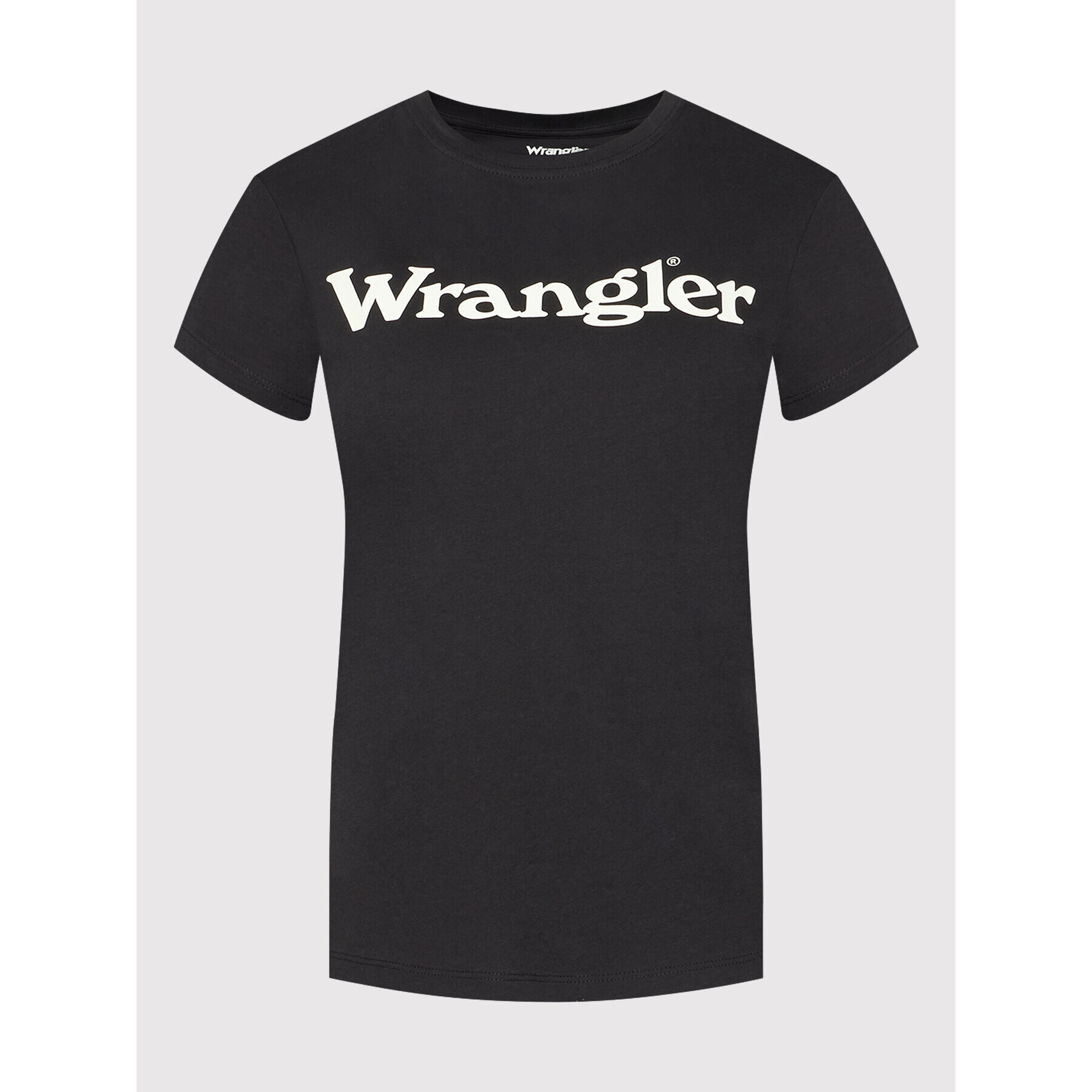 Wrangler Majica W7N4GHXV6 Črna Regular Fit - Pepit.si