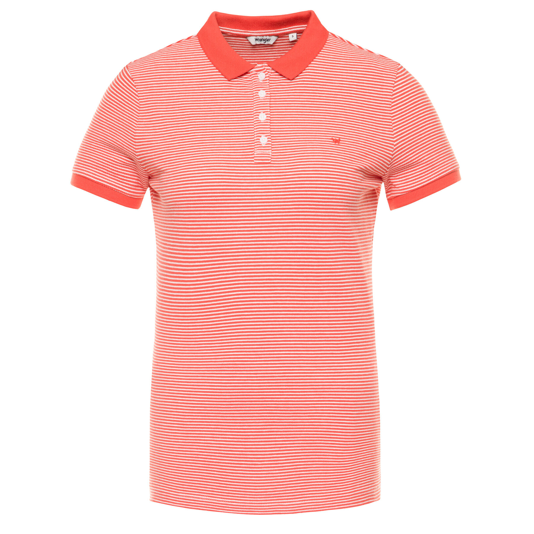 Wrangler Polo majica W7Q1K4737 Rdeča Regular Fit - Pepit.si