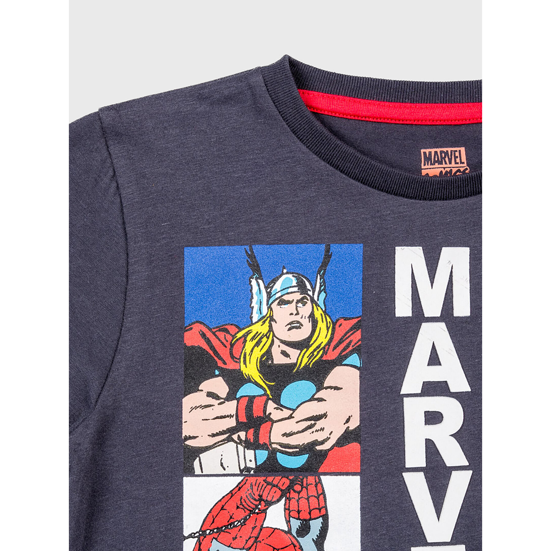 Zippy Bluza Marvel 225-1904ZT Siva Regular Fit - Pepit.si