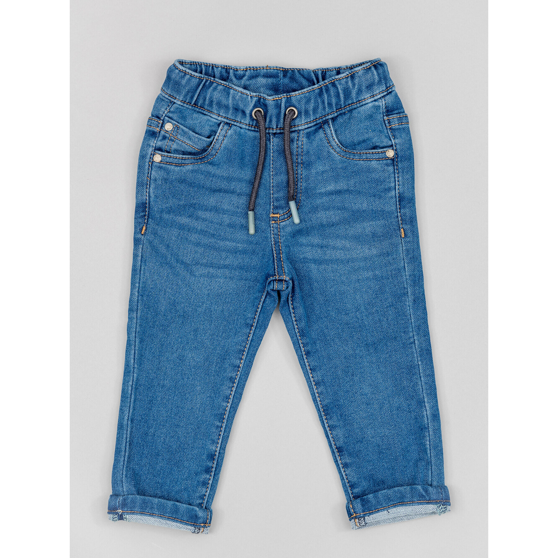 Zippy Jeans hlače ZBBAP0401 23001 Modra Regular Fit - Pepit.si