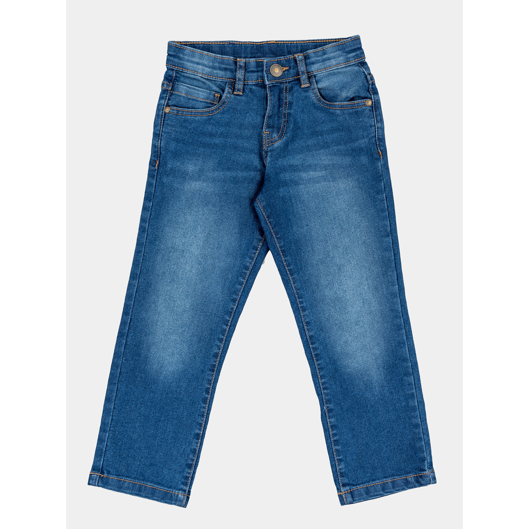 Zippy Jeans hlače ZKBAP0401 23053 Mornarsko modra Straight Fit - Pepit.si