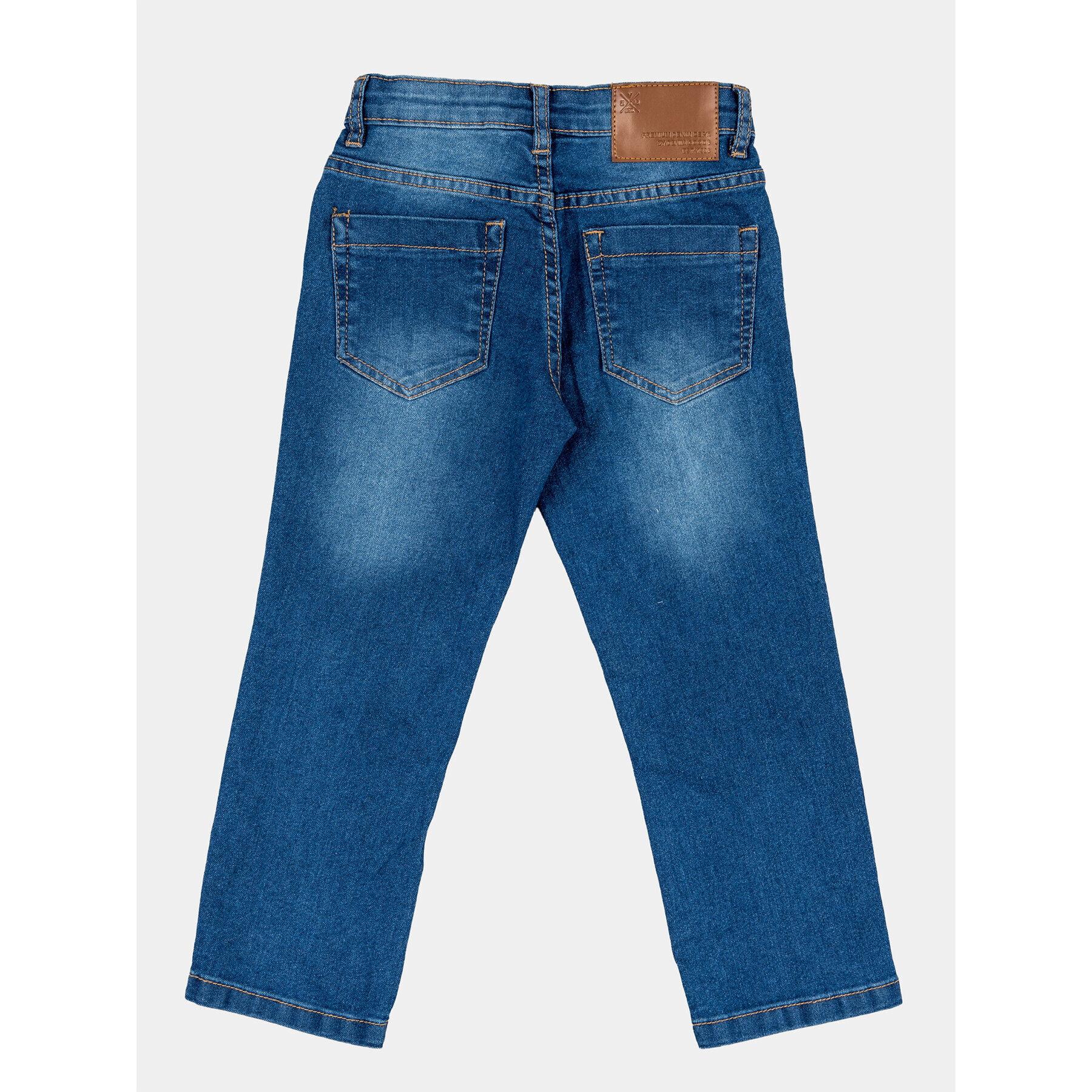 Zippy Jeans hlače ZKBAP0401 23053 Mornarsko modra Straight Fit - Pepit.si