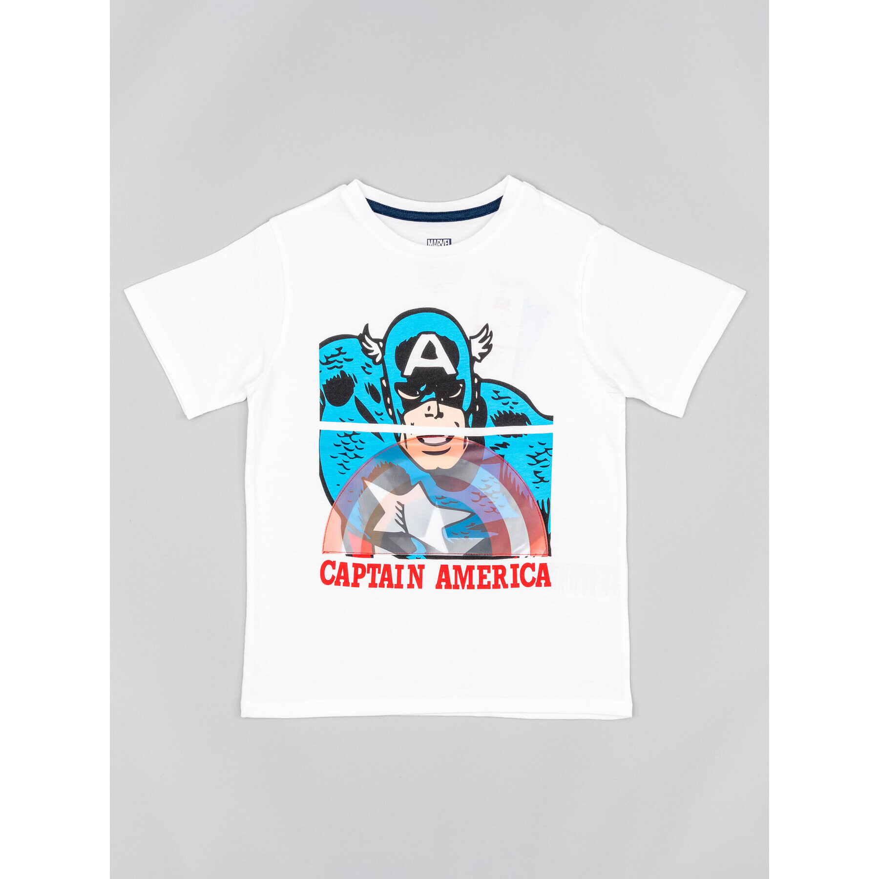 Zippy Majica Marvel ZKBAP0303 23027 Bela Regular Fit - Pepit.si